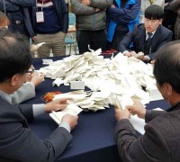 해남지역 조합장 선거 당선자 명단